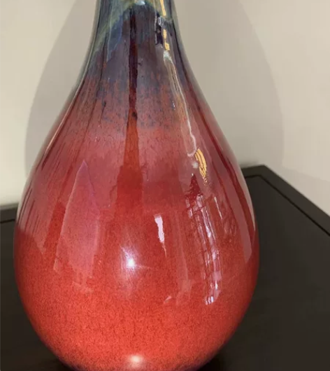 中式陶瓷窑变景德镇仿古钧瓷摆件家居客厅酒柜...