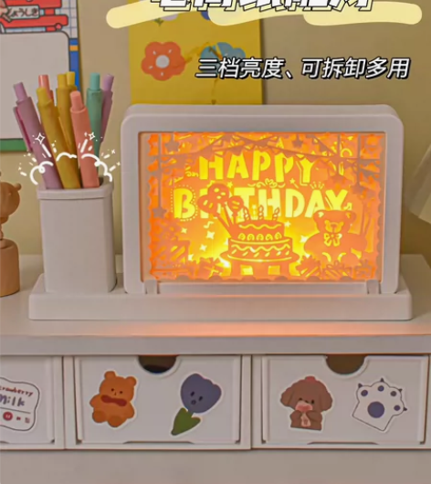 生日快乐礼物女生闺蜜实用高级感小众桌面摆件...