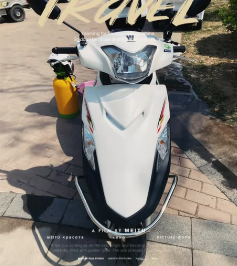 个人摩托车，豪爵VF125，双起杠箱版，双...