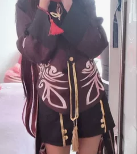 【胡桃cos】全新原神 往生堂堂主胡桃co...