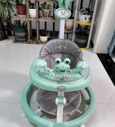 (闲置处理)全新婴儿学步车防O型腿防侧翻起...