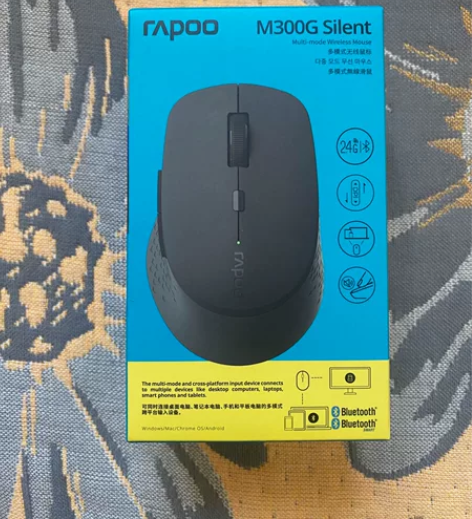 原盒雷柏(Rapoo) M300G静音版三...
