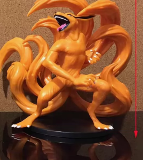 火影忍者 九尾 九喇嘛手办 LX火影忍者尾...