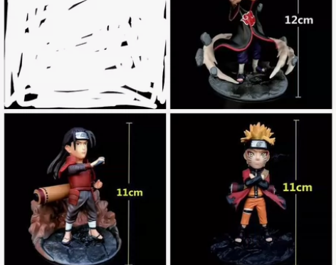 火影忍者 Q版三款GK 仙人鸣人 柱间 佩...