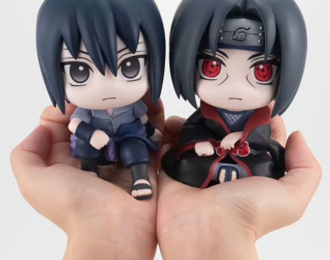 火影忍者手办鸣人卡卡西佐助鼬 模型Q版公仔...