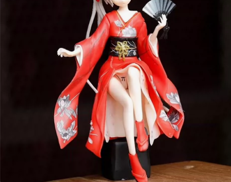 动漫缘之空穹妹手办周边和服春日野穹模型二次...