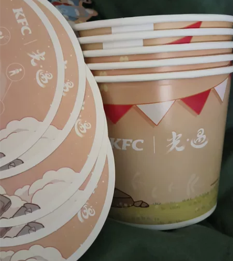 光遇肯德基联名联动周边 5桶+5盖赠送一个...