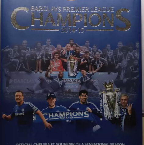 切尔西官方2014－2015赛季夺冠纪念，...