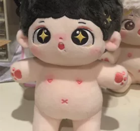 出一个20cm肖战属性的棉花娃娃[呲牙][...