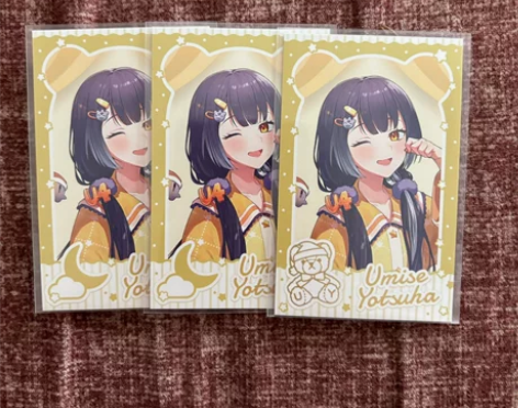 彩虹社 海妹四叶 熊谷拍立得 有3张 普2...