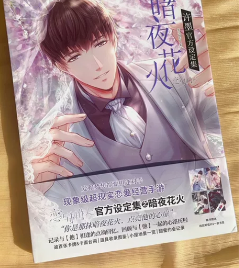 出恋与制作人许墨官方设定集—暗夜花火正品 ...