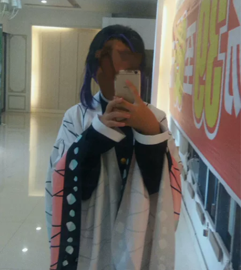 （急出）鬼灭之刃蝴蝶忍cos服m 仅cos...