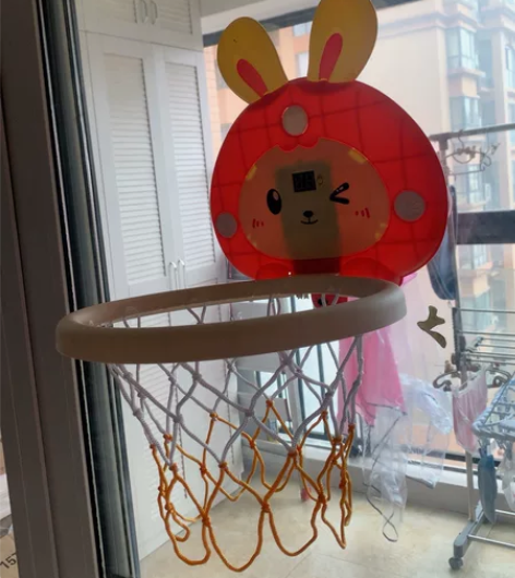 儿童篮球投篮框篮球架筐室内家用皮球1-10...