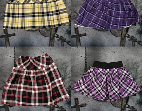 #fabgirls#欧美街头复古短裙y2k...