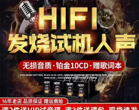 正版车载cd碟片发烧人声HiFi无损音乐高...