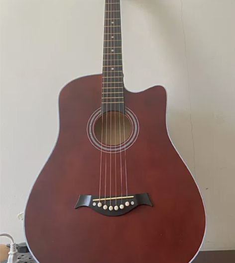 给钱就出未拆封吉他全新41寸吉他民谣吉他3...