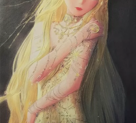 闪耀暖暖手绘彩铅画 感兴趣的话点“我想要”...