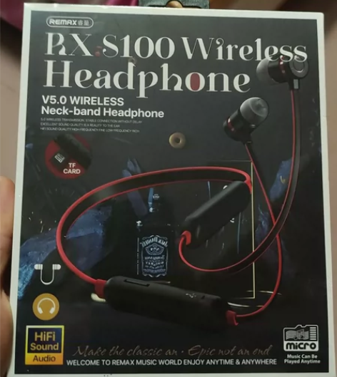 睿量无线蓝牙入耳颈戴式可插TF卡挂脖式磁力...