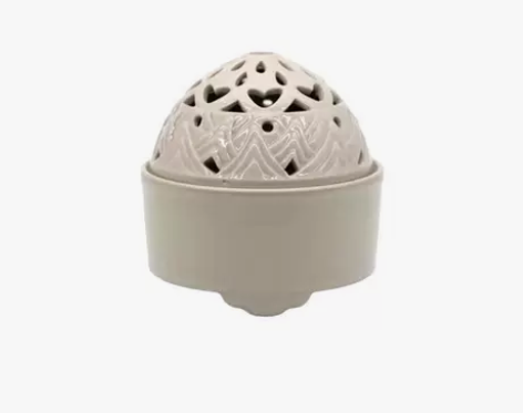 渌水山房 青拙炉舍 越窑青瓷米黄釉宋式博山...