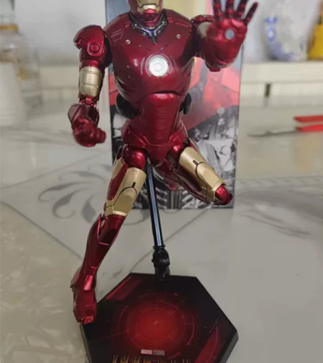 正版中动mk3钢铁侠手办 漫威复仇者联盟官...