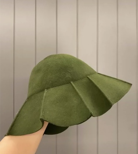 秋冬全羊毛小众款百搭礼帽 如图实拍 真正的...