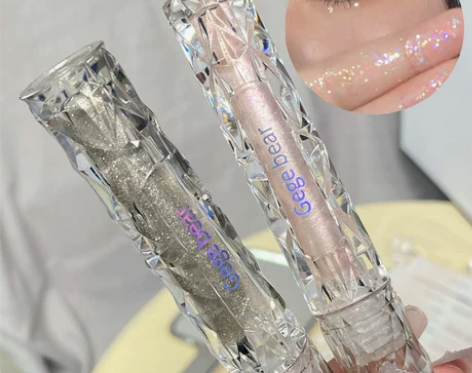 Gege bear戈戈小熊晶钻流光眼影液细...