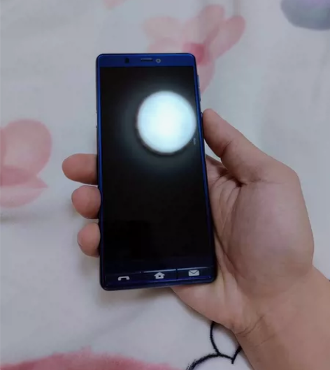 夏普A001SH，日系手机，深紫色，3+3...