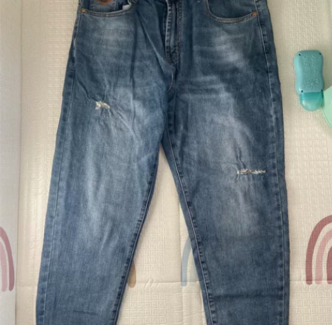 40一条 买的时候都是一百八九的裤子 蓝色...