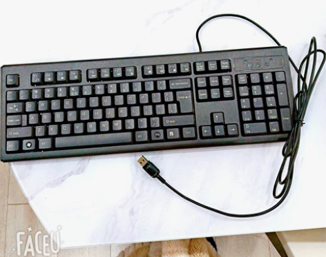 ?双飞燕有线键盘KR-85USB笔记本台式...