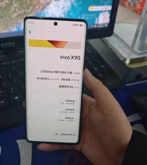 vivo X90 ?8+256G内存?外观...