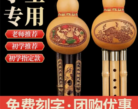葫芦丝乐器初学者C调降B调F调防摔儿童小学...
