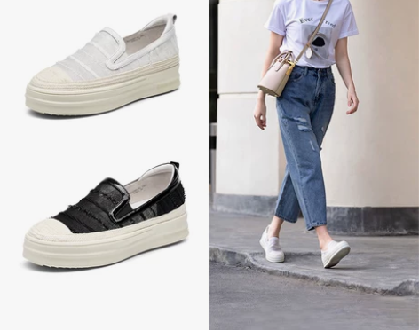 34号 接吻猫秋冬新款轻便简约休闲时尚懒人...