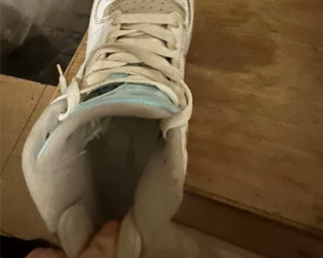 八成新篮球鞋，给孩子打篮球买的。哪知道孩子...