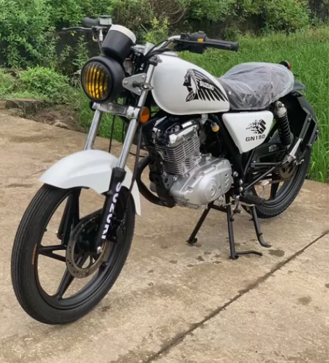 二手摩托车 铃木复古机车150摩托车 印第...