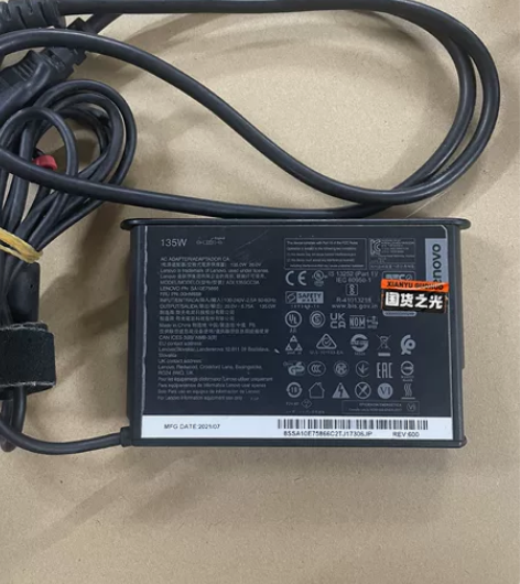 联想135w电源适配器 充电器 二手原装联...