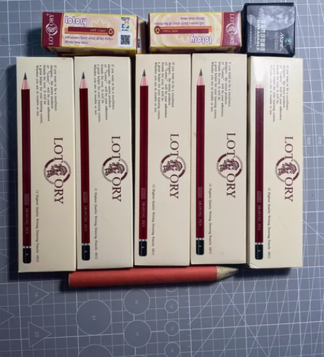 老人头铅笔老人头橡皮美术生用 老人头铅笔H...