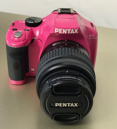 坏的！无法拍摄！Pentax 宾得玫红色单...