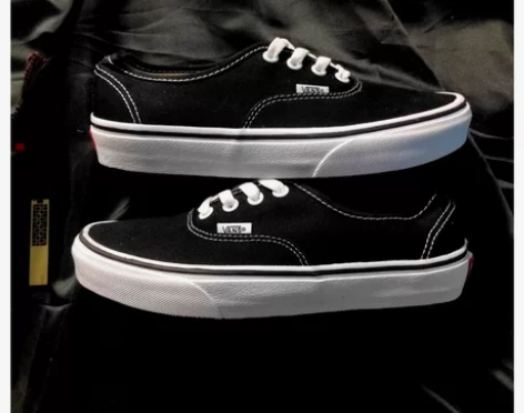 正品 Vans aut 经典黑白 码数：3...