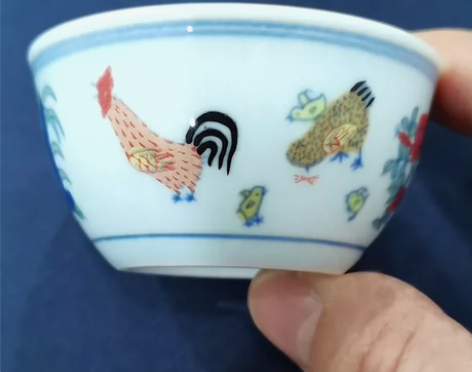 景德镇陶瓷斗彩鸡缸杯 产地：景德镇是否手工...