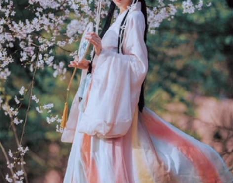 ?兰若庭 汉服 魏晋风  襦裙下裙 咸鱼收...