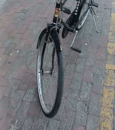 老式永久26自行车 老物件   骑行轻便带...