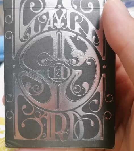 仅拆黑色烟与镜花切扑克v7 54张，包邮 ...