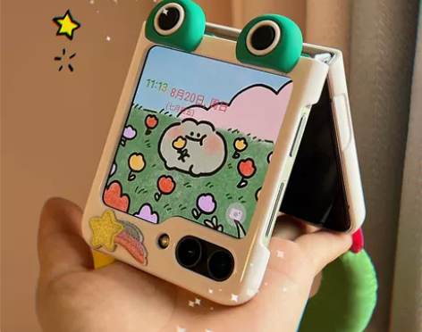 适用新品三星ZFlip5手机壳新款折叠保护...