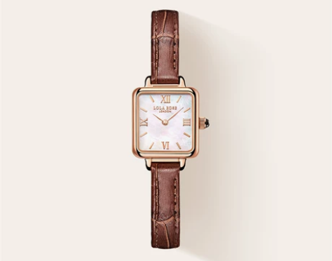 Lola Rose小棕表 手表女精致小巧小...