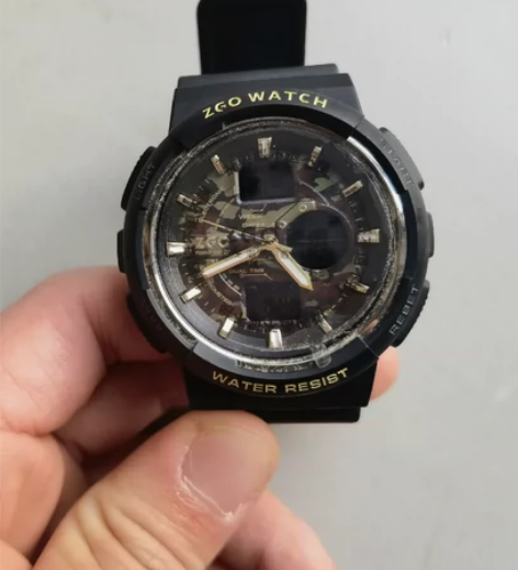 正港ZGO银色贝母手表女款小巧精致 防水指...