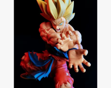 七龙珠龟派气功冲击波悟空卡卡罗特动漫手办摆...