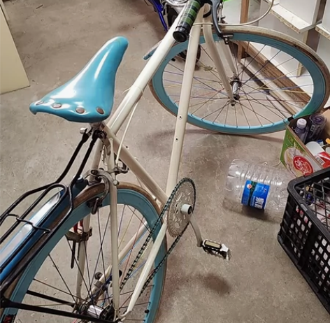 这台死飞车八成新孩子上学出门不骑了转洽想要...