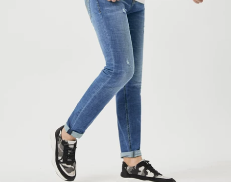 BTBOY棒球小子 男生春夏季修身小脚裤弹...