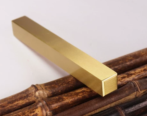 铜镇纸黄铜实心镇尺书法写字压宣纸文房四宝用...