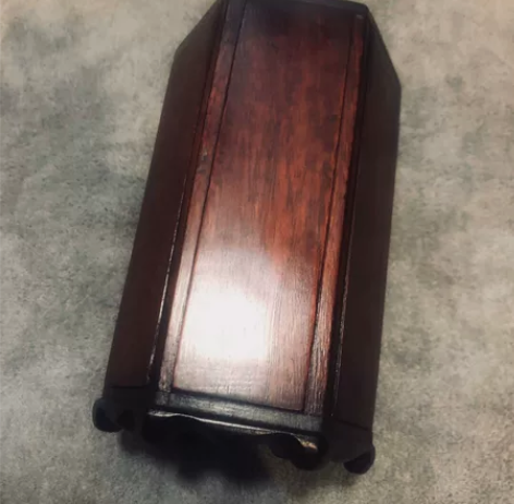 老笔筒 实木+毛笔11支 书道学会会长藏品...